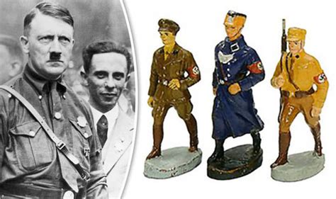 Nazi Toy Collection With Hitler And Goebbels Figurines Up For Auction