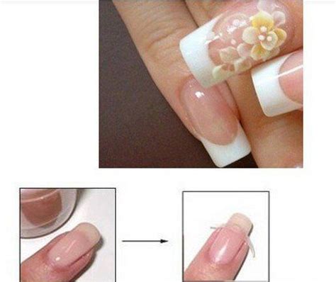 French nail tips or a cricut, silhouette cameo, or any other craft cutter machine to make them. 2Packs (96PCS ) White French Manicure Strip Nail Art Form ...