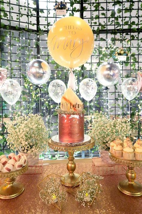 Karas Party Ideas Elegant Glam Birthday Party Karas Party Ideas