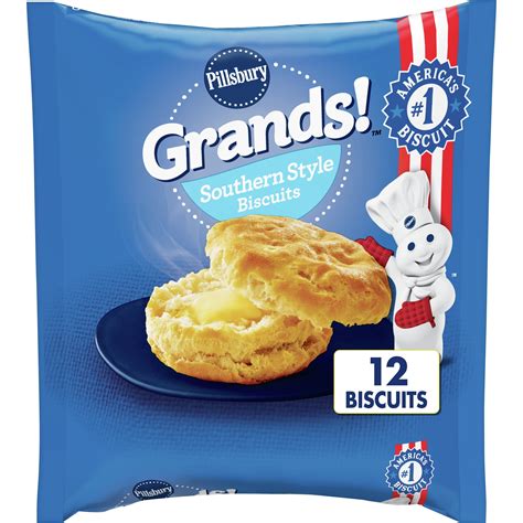Pillsbury Grands Southern Style Frozen Biscuits 12 Ct 25 Oz