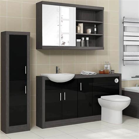 Uk delivery from £ 4.95. Hacienda 1500 Fitted Furniture Pack Black Buy Online At ...