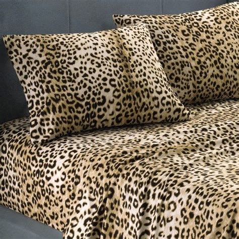 Jla Basic Textured Cheetah Print Sheet Set Twin Xl