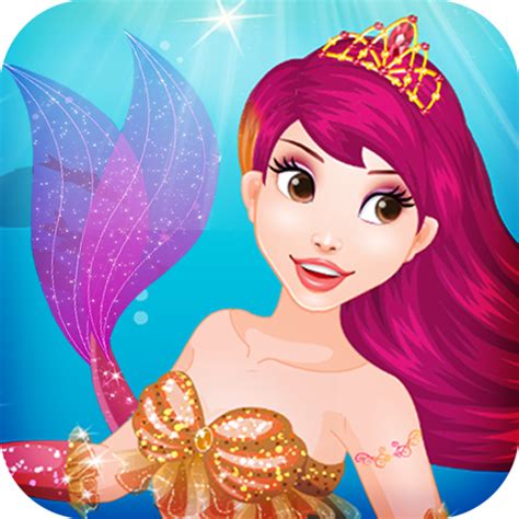 Mermaid Princess Dress Up Spa Makeup Salon Game Official Game In The Microsoft Store