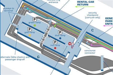Msp Airport Terminal 1 Map Maping Resources