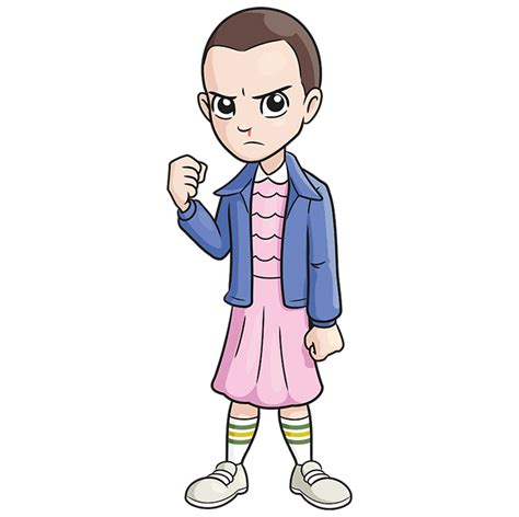 Eleven Stranger Things Coloring Pages