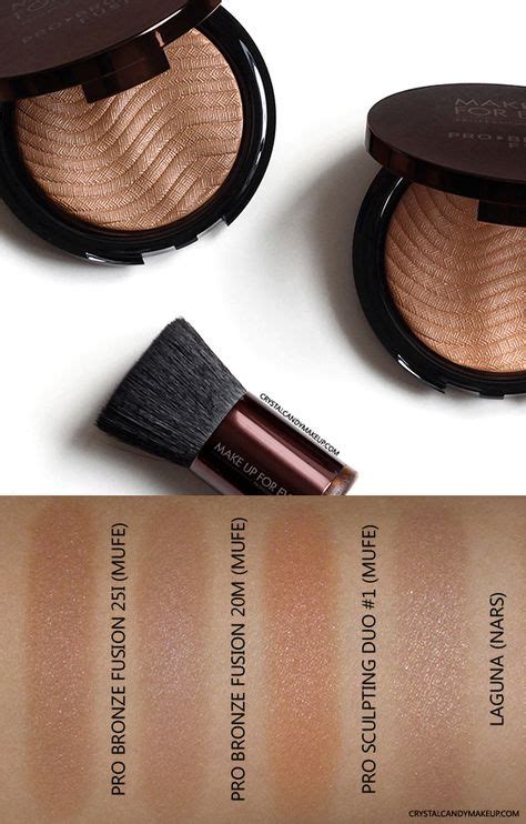 Make Up For Ever Pro Bronze Fusion Bronzers Review And Swatches