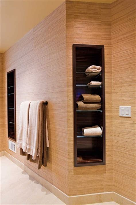 Shop ikea's range of high quality bathroom storage solutions at affordable prices including linen cabinets keeping your towels, beauty products and accessories visible and close at hand helps to. Towel Storage - Eclectic - Bathroom - san francisco - by ...