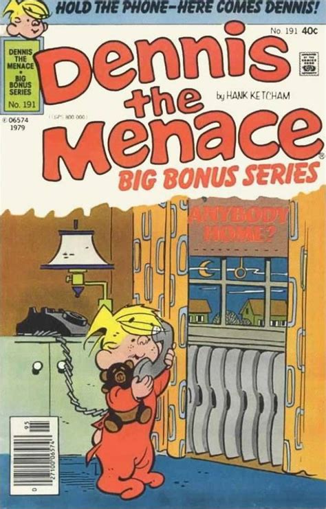 Dennis The Menace Bonus Magazine Series 191 Anybody Home Issue