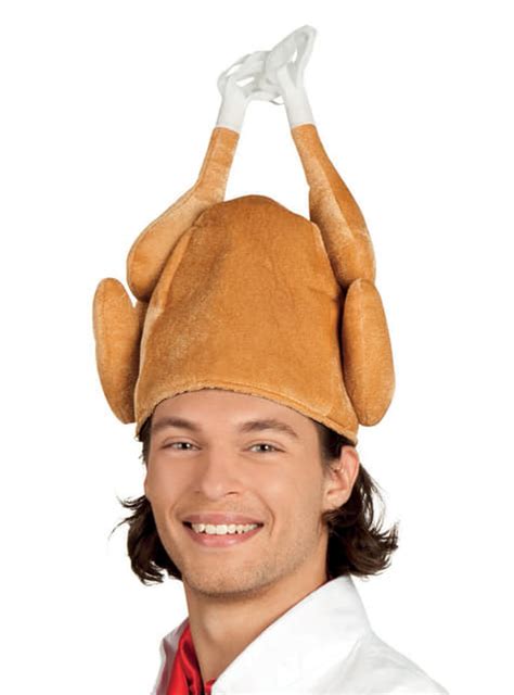 Adult S Stuffed Turkey Hat The Coolest Funidelia