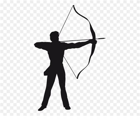 Archer Archery Arrow Bow Man Objective Icon Archery Png Flyclipart