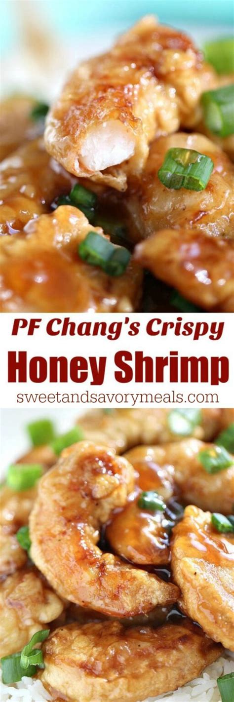 Add cornstarch slurry, a little at a time.the sauce will thicken, let it come to a thickness of loose honey. let cook for a minute or two. PF Chang's Crispy Honey Shrimp Copycat - Sweet and Savory ...