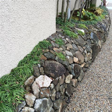 24 Rock Wall Garden Designs Decorating Ideas Design