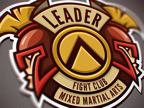 Logo For Mixed Martial Arts Club Leader On Behance