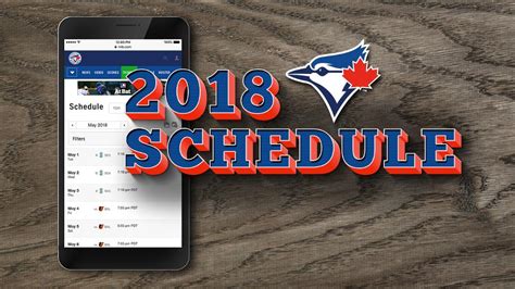 Blue Jays Release 2018 Regular Season Schedule
