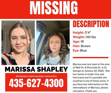 Utah Police Ask For Help Locating Missing Teen Girl