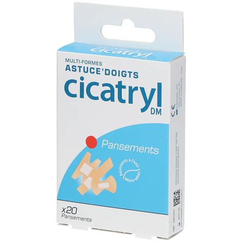 Cicatryl Pansements Multiformes Doigts 20 Pcs Redcare Pharmacie