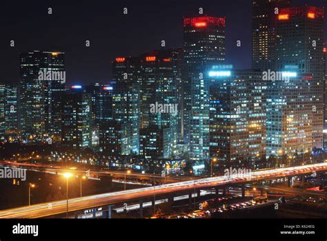 Beijing Skyline Night Hi Res Stock Photography And Images Alamy