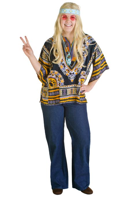 60s Hippie Girl Costume 1970s Halloween Costumes