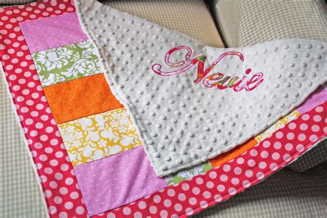 Noodles And Milk Patchwork Baby Blanket A Tutorial