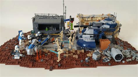 After Months Of Tweaking My 501st Battle Moc Is Complete Rlegostarwars