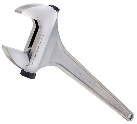 Channellock Adjustable Wrench Alloy Steel Chrome 30 In Jaw Capacity