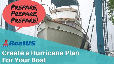 Create A Hurricane Plan For Your Boat Boatus Youtube