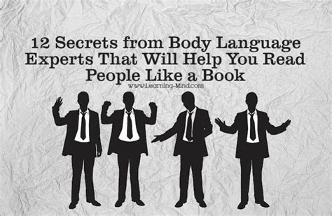 Body Language Experts Secrets Reading Body Language Mind Reading Tricks Body Language