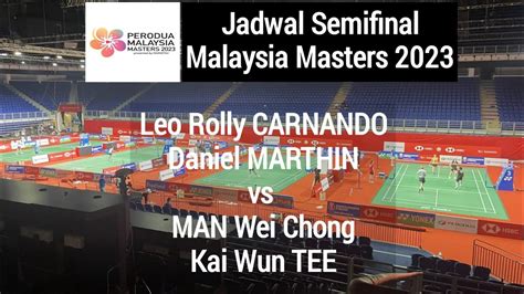 Jadwal Semifinal Malaysia Master 2023 3 Wakil Indonesia Bertanding