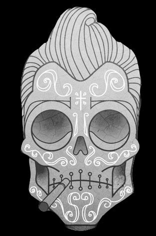 Beautiful tattoo arts will inspire your next tattoo design. Tattoos Spot: Mexican skull tattoo