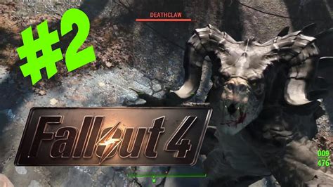 Let's Play Fallout 4 (BLIND): Part 2: Deathclaw!!!! - YouTube