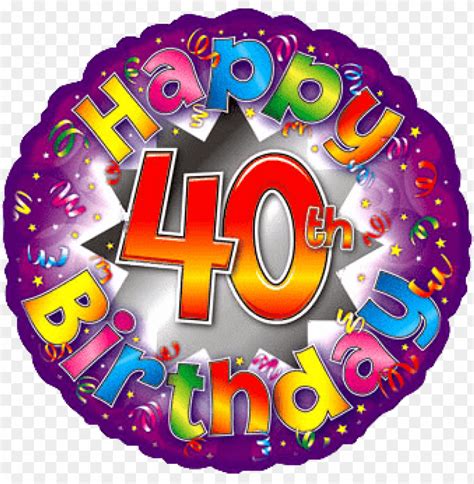 Free Happy 40th Birthday Clipart Download Free Happy 40th Birthday