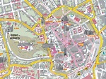 Street Map Brno Czech Republic