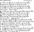 Peter, Paul and Mary song: Pauls Wedding Song, lyrics and chords