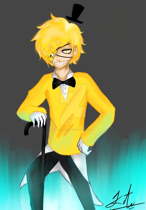 Bill Cipher Human Form V2 By Megustakatz On Deviantart