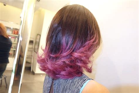 How I Got Purple Ombre For My Short Hair Kikaysikat Colored Hair