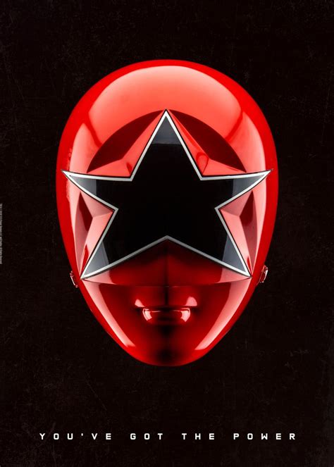Zeo Ranger V Red Poster Picture Metal Print Paint By Power Rangers