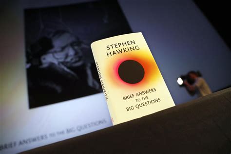 Libro Póstumo De Stephen Hawking Da “breves Respuestas A Las Grandes