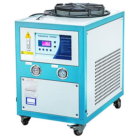 VEVOR Water Chiller 1Ton, Capacity Industrial Chiller 1Hp, Air-Cooled ...