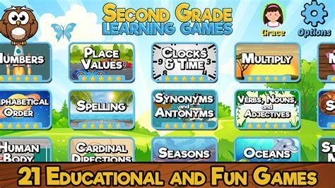 Second Grade Learning Gamesappstore For Android