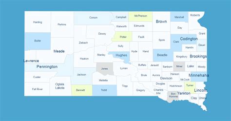 Interactive Map Of South Dakota Wordpress Plugin