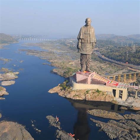 Statue Of Unity Worlds Tallest Statue Unveiled Today At Narmada Dam