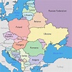 Labeled Map Of Eastern Europe | secretmuseum