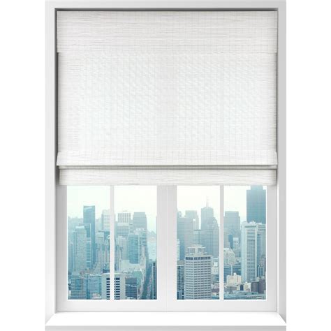 See more ideas about bamboo shades, window treatments, room. Cut-to-Size Seaside White Cordless Light-Filtering Bamboo ...