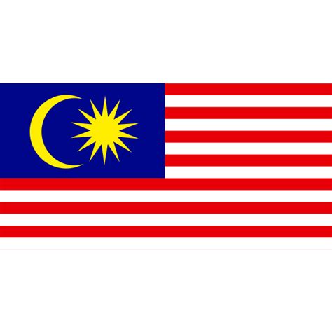 Malaysia Flag Map Png