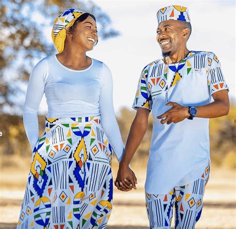 Clipkulture Zimbabwean Couple In African Wear For Roora