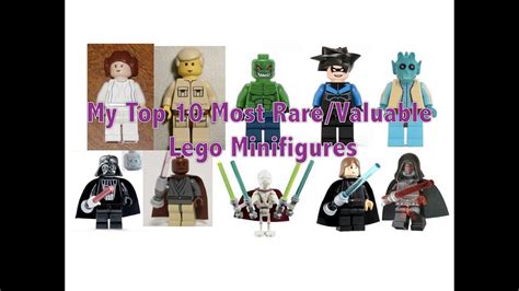 My Top 10 Most Valuablerare Lego Minifigures Youtube