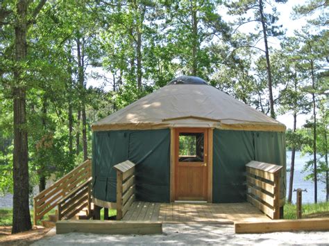 Yurt At High Falls State Park Between Atlanta And Macon Georgia State