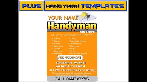 Customize your business cards with dozens of themes, colors, and styles to make an impression. how to start a handyman business - YouTube