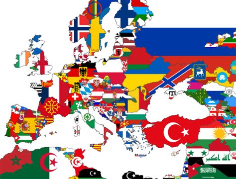Flag map of Europe if all separatist movements were successful. | Europe map, Europe flag, Flag