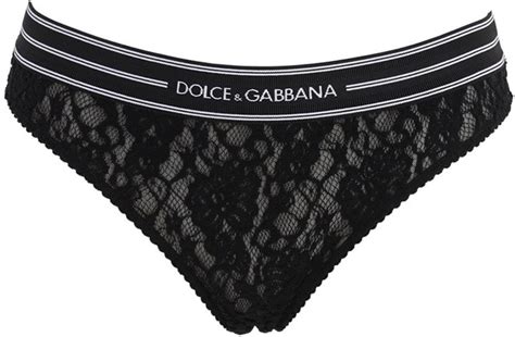 Dolce And Gabbana Logo Band Lace Underwear Shopstyle Intimates